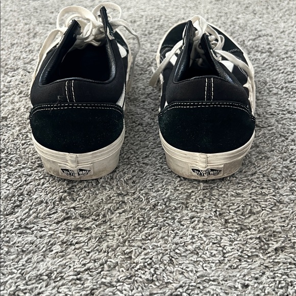 Vans Old Skool Bolt Black and Marshmallow Lace Up Sneakers Shoes - Size 12 - Picture 4 of 7